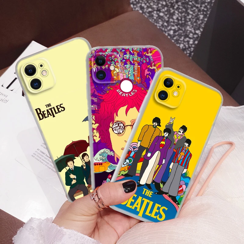 Funda blanda G85 The B-Beatles para Moto G9 Powe One Pro E12 E22I E22 G52 G42 G32 G22 G23 Z2 Z Play P40 P30 Edge 30