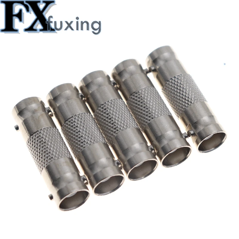 5/10Pcs BNC Female Connector to Female BNC Extended Butt Joint Q9-KK Adapter Plug For System CCTV Camera Double Headed