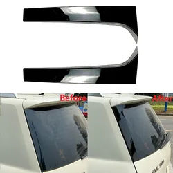 2PCS Car Rear Window Spoiler Side Wing Cover Trim ABS Bright Black For Mercedes Benz GLK-Class X204 GLK 200 260 300 2009-2015