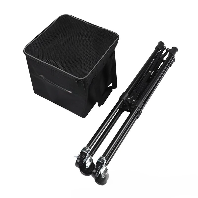 Tennis frame school club training, special coach car fabric portable foldable ball basket