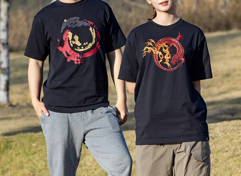 

Летняя высококачественная дышащая футболка из чистого хлопка, новая футболка с принтом Dawa Salamander, мужской и женский одинаковый повседневный костюм для рыбалки, топ