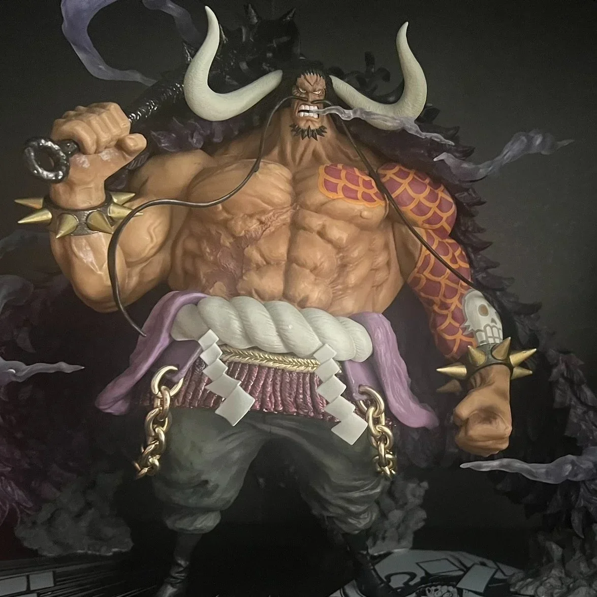 Zero One Piece Super Fierce Battle, los cuatro emperadores y cien bestias, figuras coleccionables Kaido, modelo de adornos, juguetes, regalos