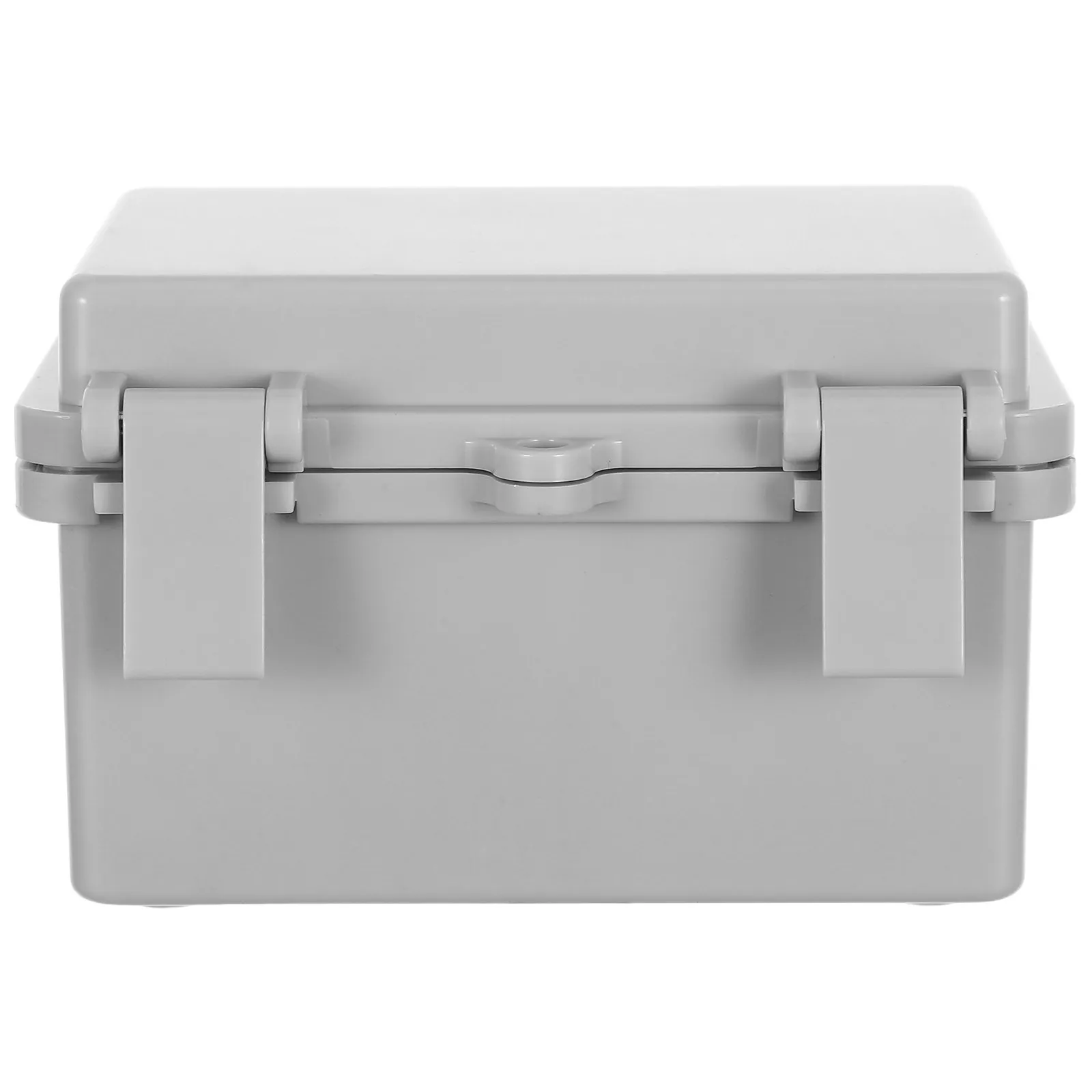 1Set Outdoor Electrical Waterproof Junction Box Plastic Project Enclosure Weatherproof Dustproof Hinged Cover Uv Resistant