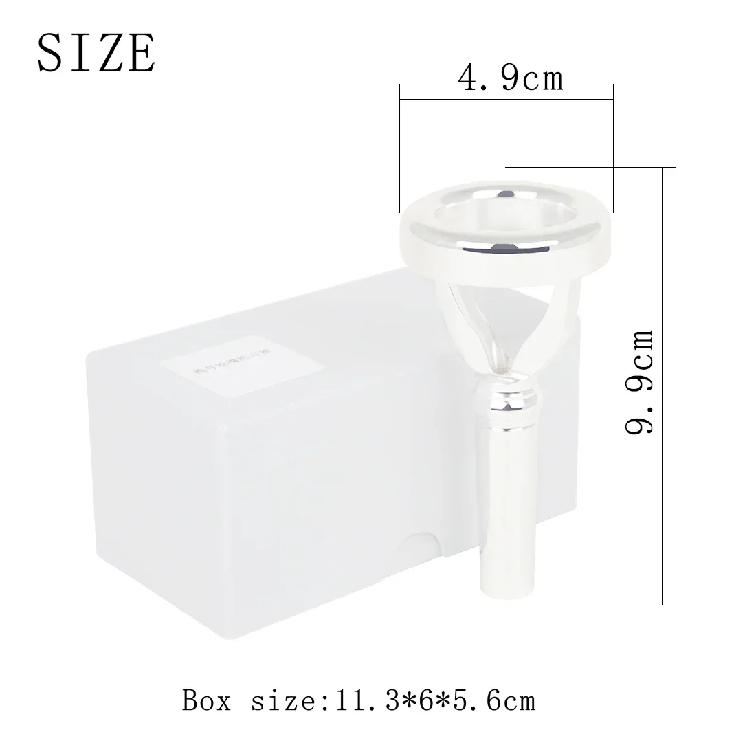 توبا المعبرة التمارين المدرب لبدء الأداء ممارسة الشفاه الاهتزاز الفم شكل النحاس أداة الملحقات