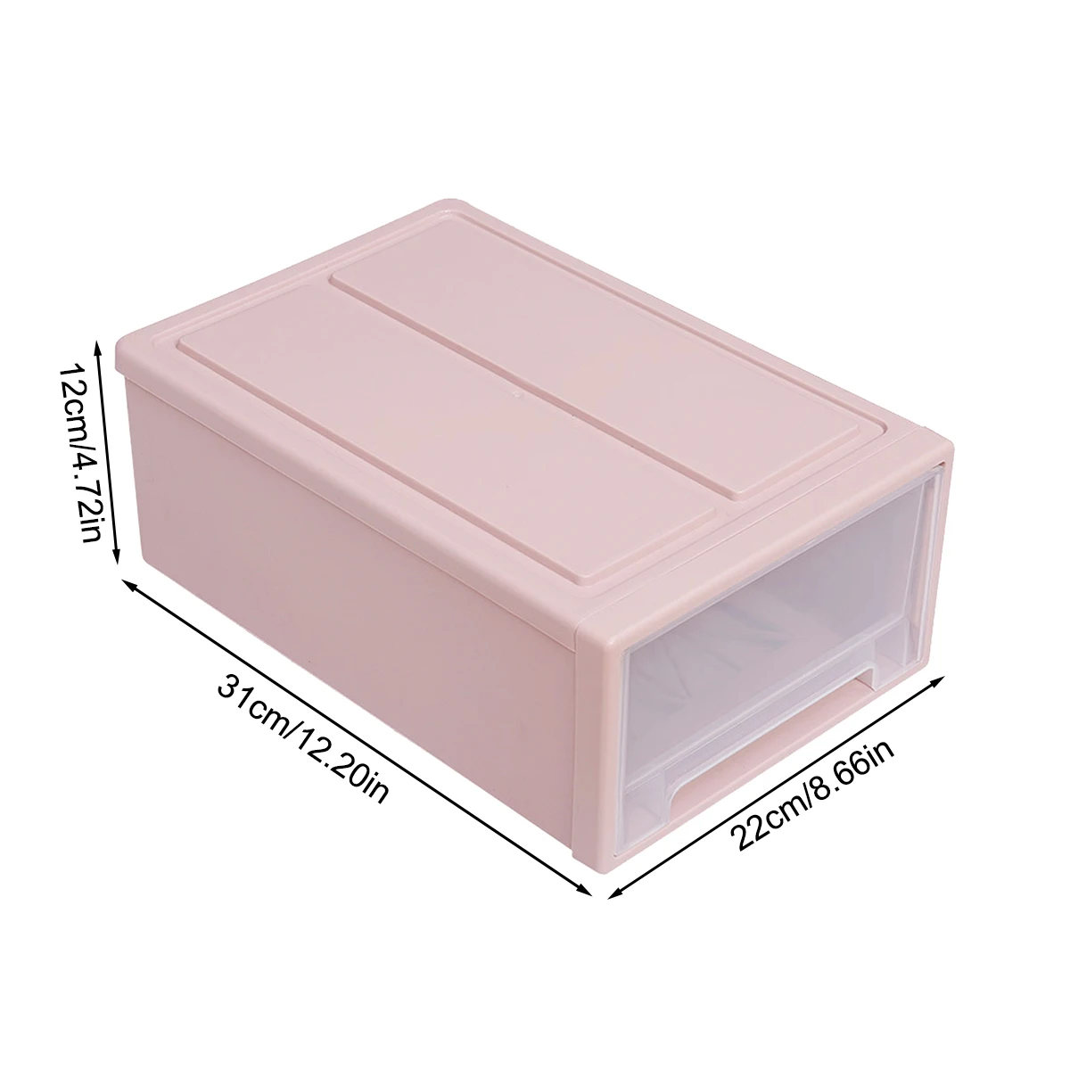 Drawer Storage Box Wardrobe Clothing Storage Box Plastic Transparent Storage Box Quilt Storage Box Organizer Case