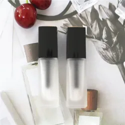 10/30/50pcs 3.5ml 5ml Empty Square Lip Gloss Tubes Glass/Plastic Lip Balm Tube Lipstick Mini Refillable Cosmetic Container
