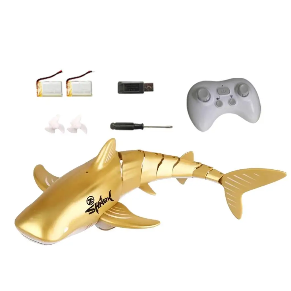 RC Shark Remote Control Swim Toy Electric Racing Boat Spoof Toy