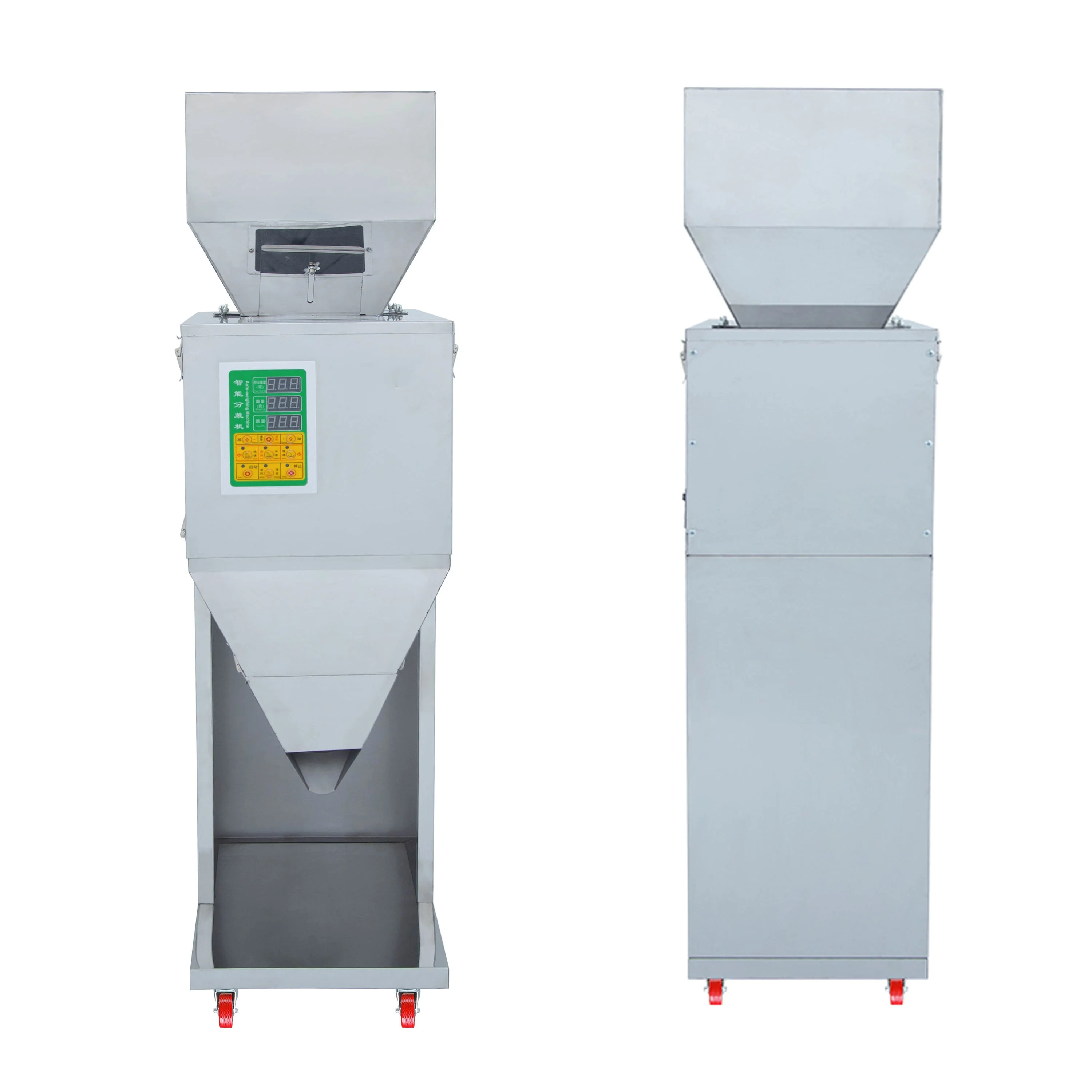 Semi Automatic Granules Quantitative Weighing Small Powder And Filling Machine For Rice Sseed Grain Nuts Potato Candy