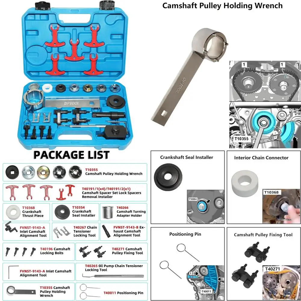 

EA888 1,8 2,0 TSi TFSi Инструмент для распределительного вала двигателя с раздвижными частями распределительного вала, совместимый с VW Audi 2