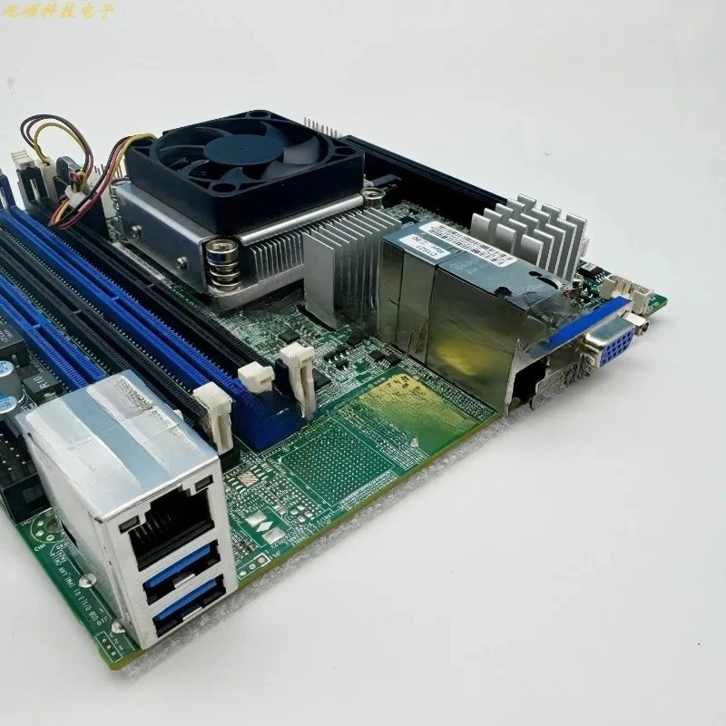 X10SDV-4C-TLN2F main board NAS Synology ITX Server Virtual Machine D1521 Dual 10 Gigabit 1581