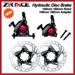 ZRACE 140mm 160mm Bicycle Disc Brake Caliper Cable Actuated Hydraulic Brakes Enlarge the Piston for Road Cyclo-cross CX Bike