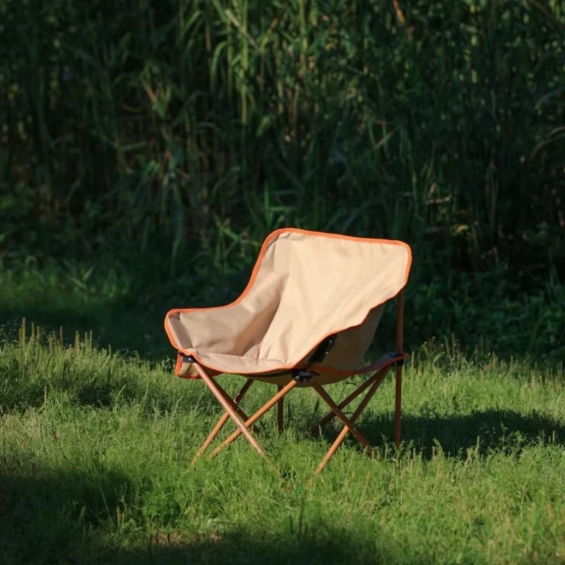 Silla de Camping Ligera para Exteriores, Plegable, con Respaldo, para Viajes, Pesca, Relajación, Silla al Aire Libre, Muebles de Camping