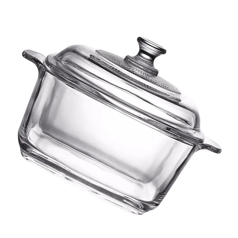 وعاء زجاجي شفاف للمشروبات الباردة والحلويات والبارفيهات والثلاجة يستخدم وعاء زجاجي وأدوات المائدة وأوعية تخزين الحساء #2