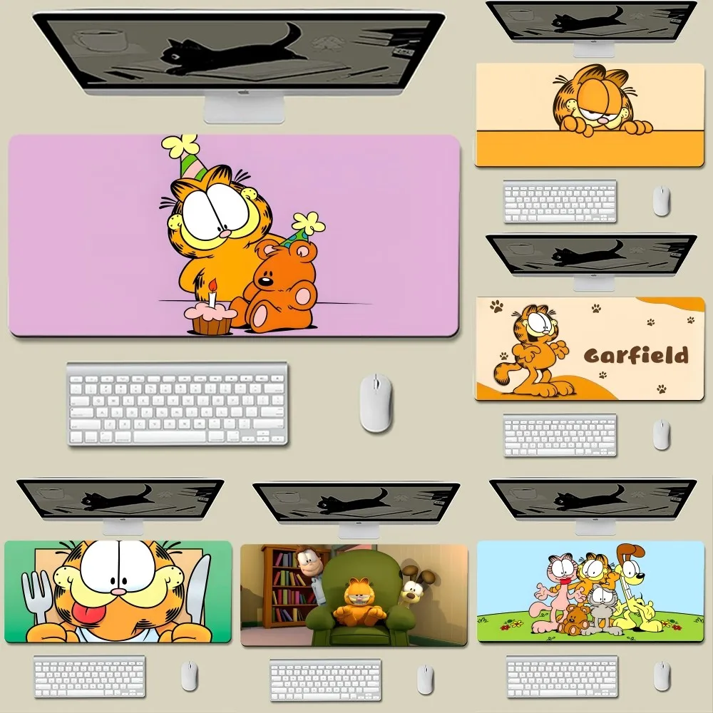 Cute Cartoon G-Garfields Mousepad New Arrivals Large Gaming Mousepad L XL XXL Gamer Mouse Pad Size For Keyboards Mat