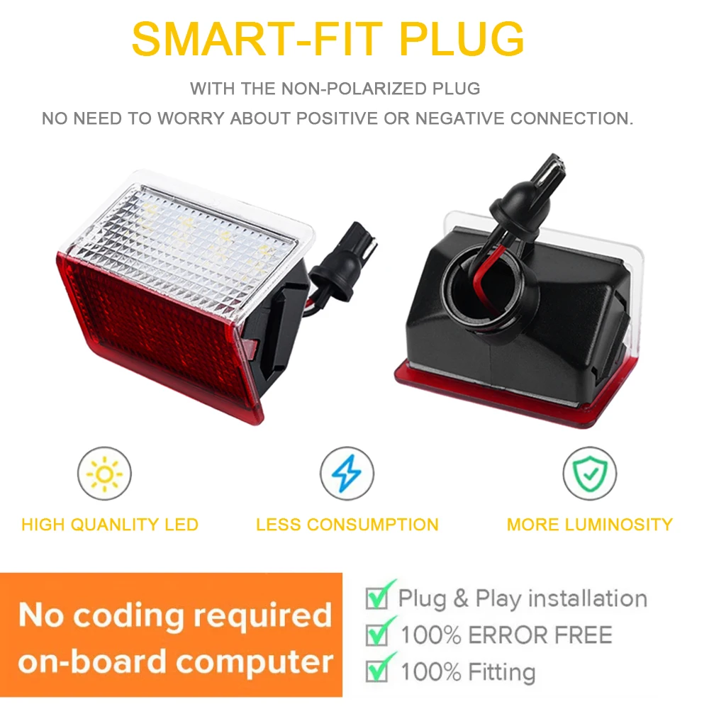 메르세데스 벤츠 GLC X253 C253 W447 X156 C117 W221 C218 X204 X205 X166 W166 LED 인테리어 트렁크 카고 게이트 조명 백라이트 썸네일 4