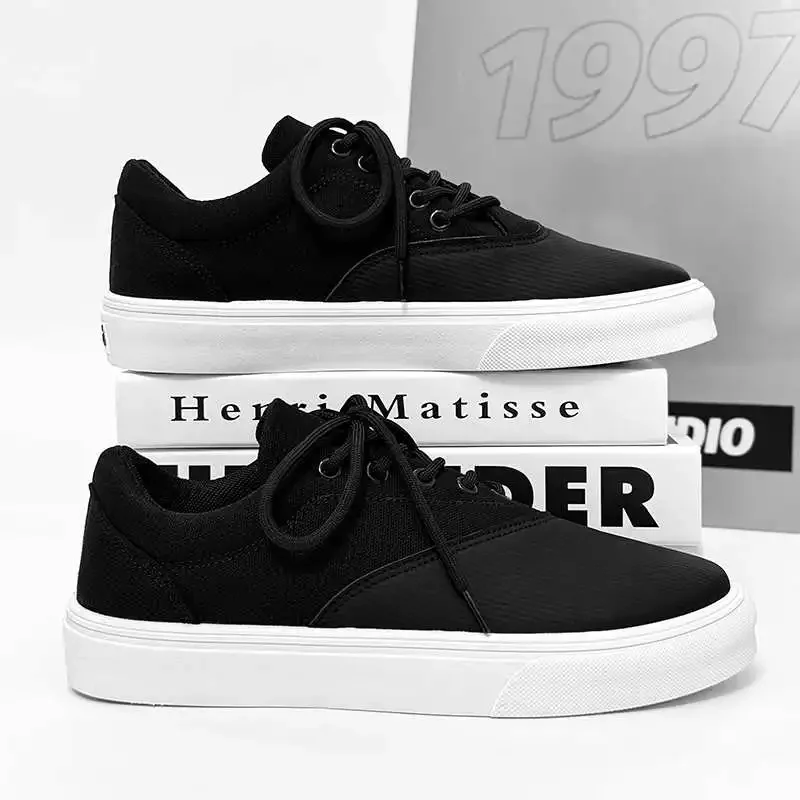 Dwa Paski Lekkie Buty Trampki Męskie Wulkanizowane Męskie Letnie Buty Codzienne Tenis Niskie Sportowe Nowy Sezon Tenisówki Najtańszy Producent