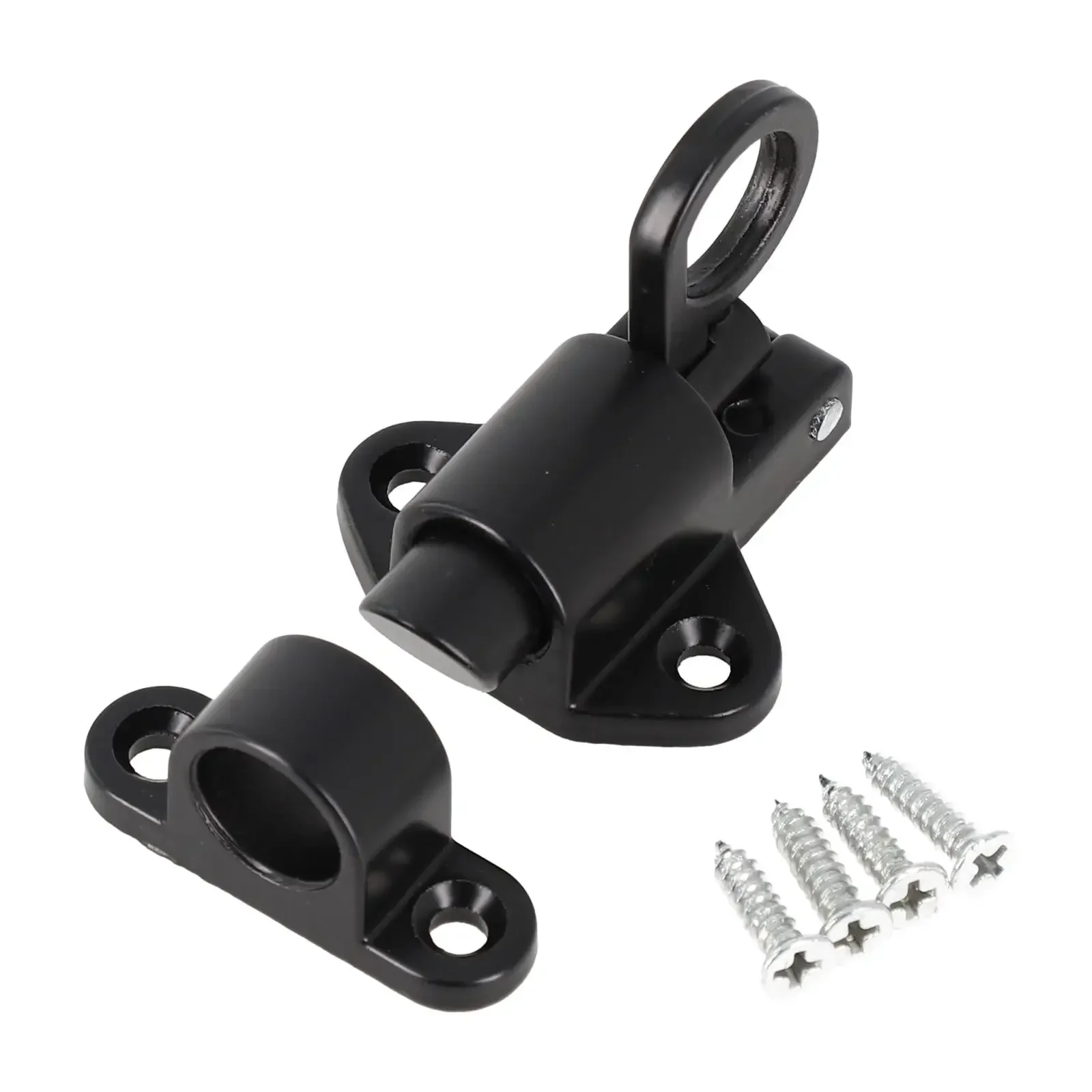 Automatic SashLock Door Latch 4.13*2.36*2.17" Accessories Black/white/silver Color Replacement Home Hardware Brand New