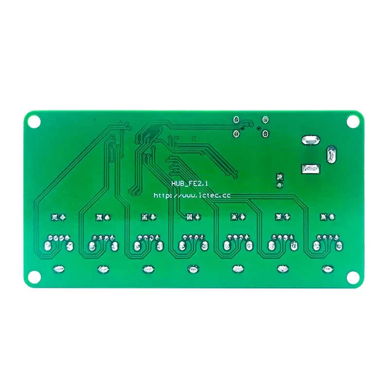 1PCS USB 2.0 HUB Module 1 to 7 Port USB Hub Seven Port USB Splitter Module with Power Supply USB 2.0 Expansion