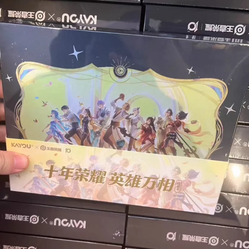 

Подарочный набор коллекционных карт Kayou Honor Of Kings к 10-летию: Официальные аутентичные карты героев Wanxiang для любителей аниме и игр