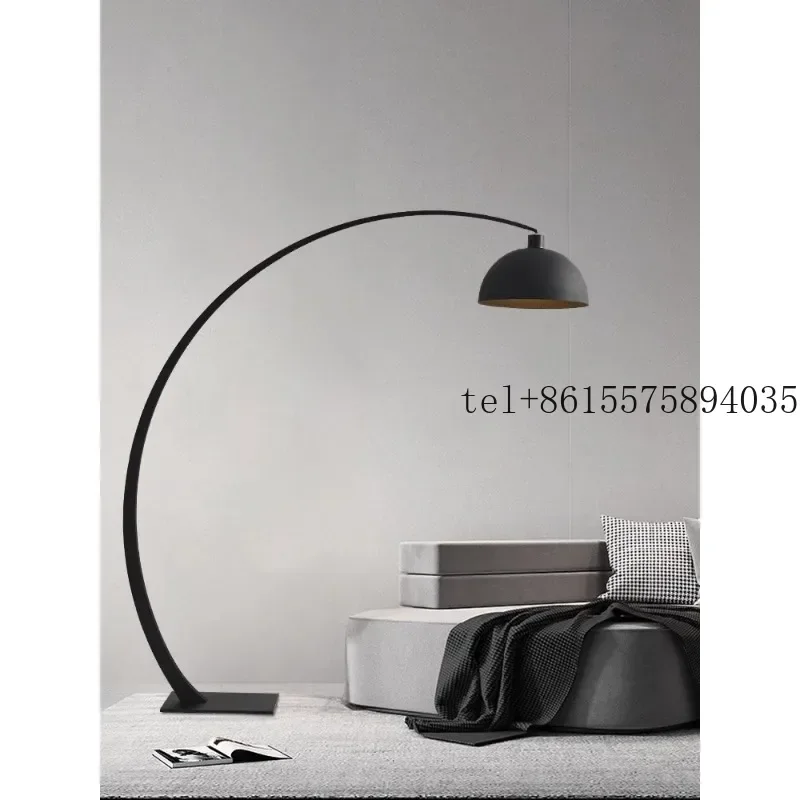 

Living room sofa coffee table floor lamp modern minimalist high-end eye protection bedroom study atmosphere fishing lamp
