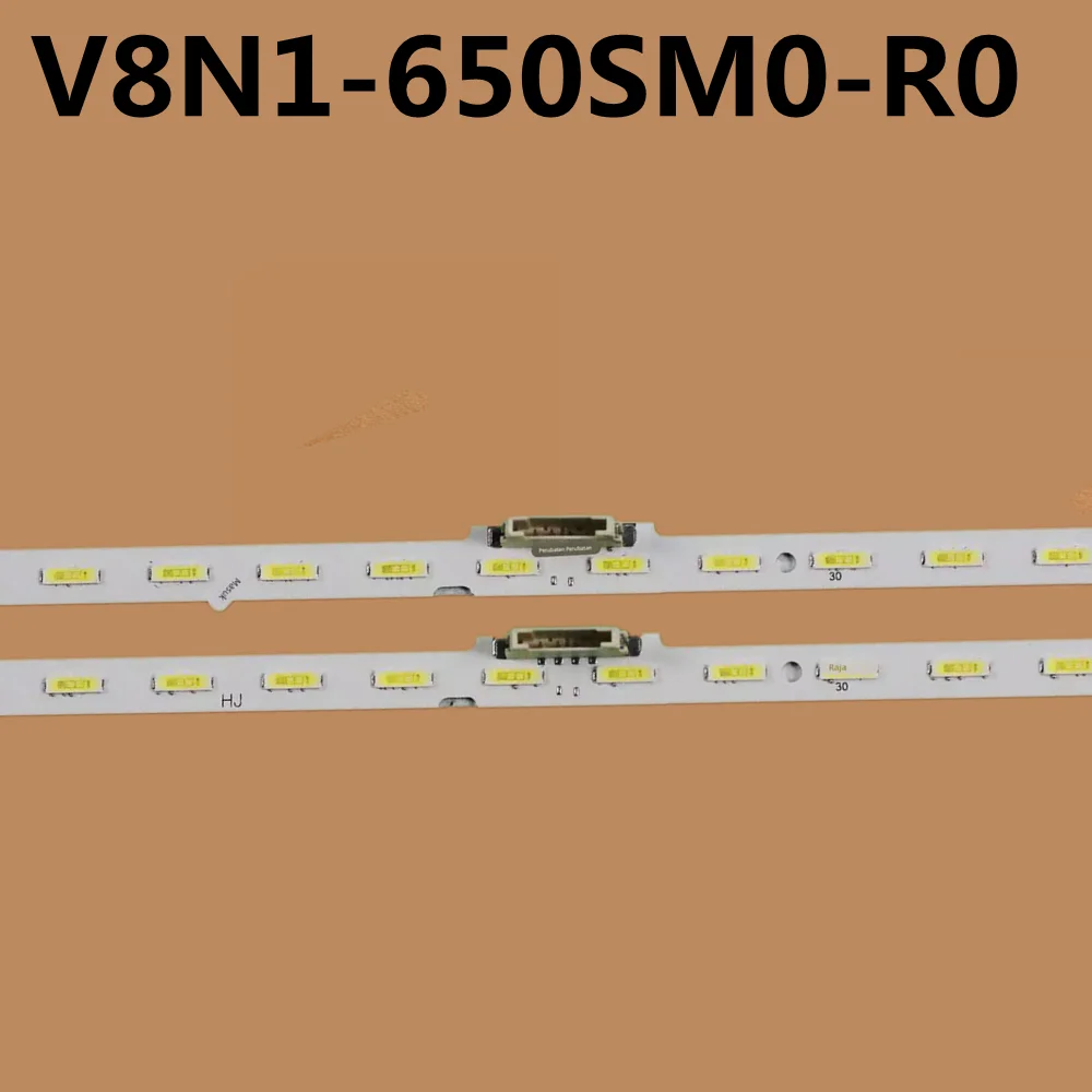 

2PCS LED Strip For 65"-NEW EDGE-54ea BN96-45635A LM41-00614A UN65NU710D UN65NU6070 UN65NU6900F UN65NU7100 UN65NU7200 UN65NU7300