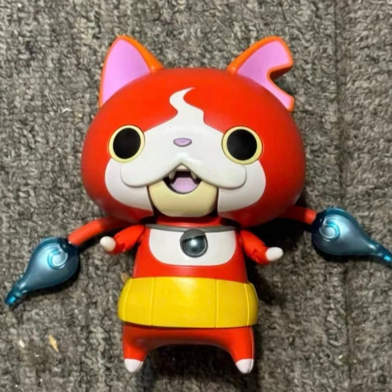 

Bandai Chogokin Jibanyan Yo Kai Watch Collectible Action Figure Cute Cat Anime Desktop Decoration For Anime Fans Collectors
