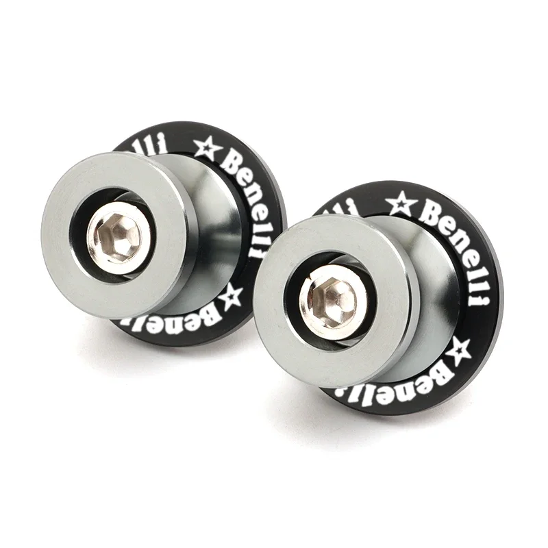 ل Benelli Bn 600 600i 302 251 302S BJ500 Bj600 Tnt 300 150 TRK 502 CNC Swingarm بكرات المتزلجون حامل مسامير اكسسوارات 6 مللي متر