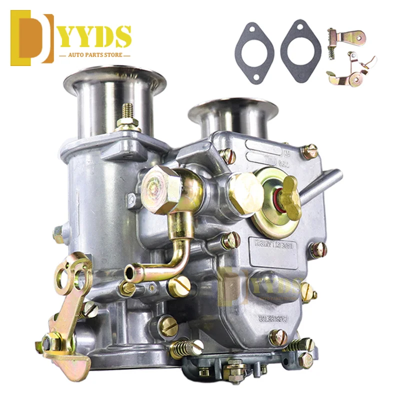 

Carburetor Carb Assy 40 DCOE Weber For All VW 1975-1992 V8 Twin Choke 4-Cyl 6-Cyl Engine Replaces 19550.174 EMPI Solex Dellorto