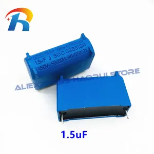 10pcs/로트 BM CBB61 1UF 1.2UF 1.5UF 2UF 2.5UF 3UF 450VAC 에어컨 팬 핀 유형 마더 보드 커패시터 시작 구성 요소 10 최고의 영업 에어 커패시터 -110