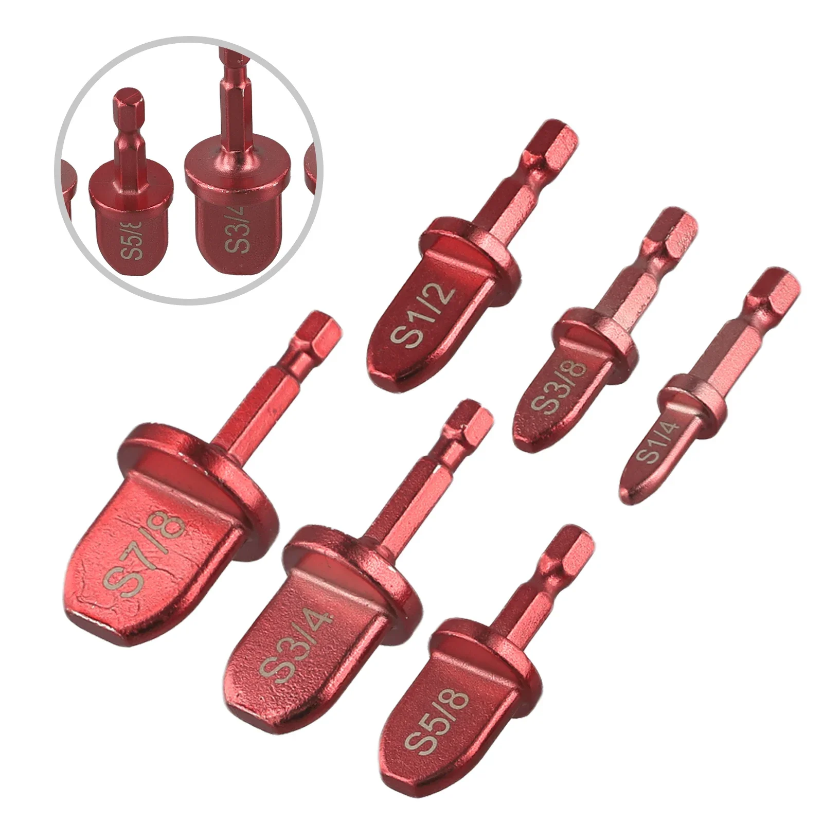 Imagem -04 - Tubo Expander Hexagonal Handle Copper Pipe Air Conditioner Repair Broca Elétrica Flaring Tool Pcs