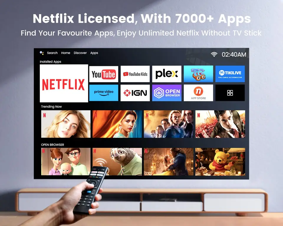 Wimius プロジェクター 4k 30000ルーメン Netflix 公式オート