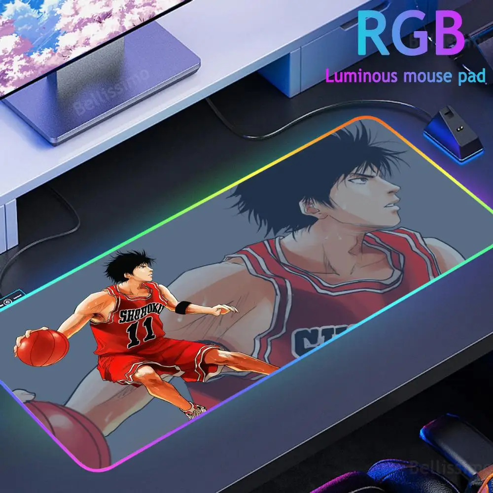 S_slam D_dunk Mauspad Creative Mouse Pad Mouse Pad Anti-slip Expansion pad Gaming Mouse Pad Kawaii Keyboard Mat RGB Cool Mouse P