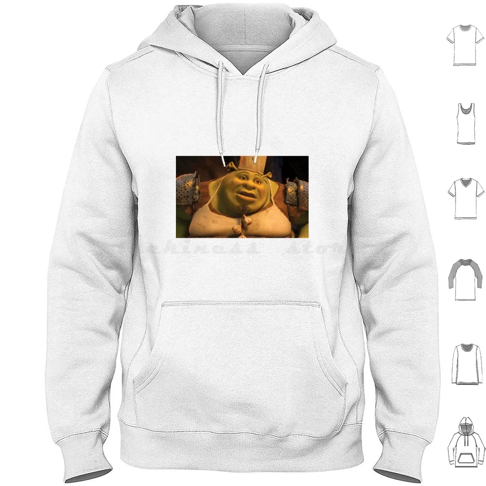 Cook Shrek Hoodie cotton Long Sleeve Shrek Memes Woman Cute Love