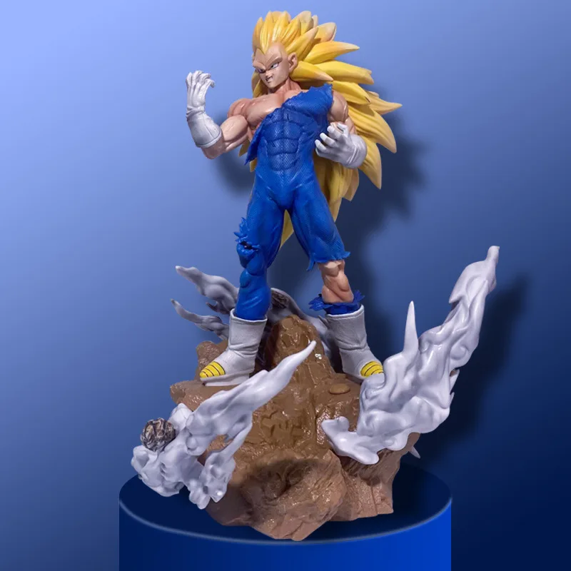 

38cm Dragon Ball - Yellow Hair Kylin Goku Anime Figure Model Statue Collection Desktop Decoration Ornament Toys Gifts For Fans
