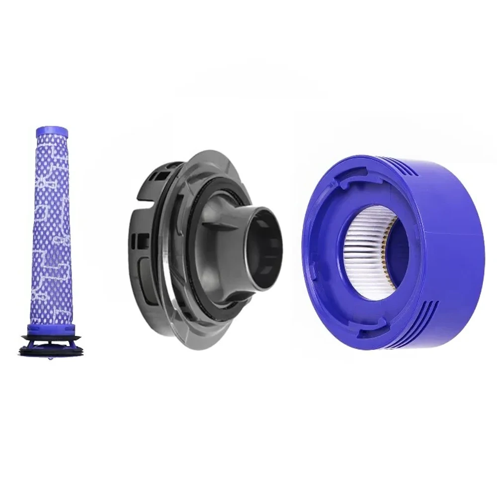 Ersatzfilter Motor Hintere Abdeckung Ersatzteil Zubehör Motor Hintere Abdeckung HEPA-Filter Passend für Dyson V8 V7 Staubsauger