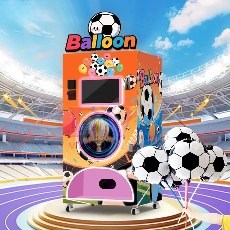 Customized Professional Fully Automatic Balloon Stuffing Machine Hot Selling Easy Operate QR Code Token Factory Business Use