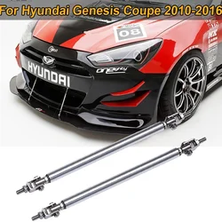 For Hyundai Genesis Coupe 2011 2012 2013 2014 2015 2016-2024 Front Bumper Lip Splitter Strut Rod Tie Support Bar Car Accessories
