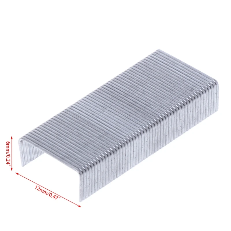 1000 unidades/caixa 24/6 metal para grampos para grampeador material escolar de escritório papelaria