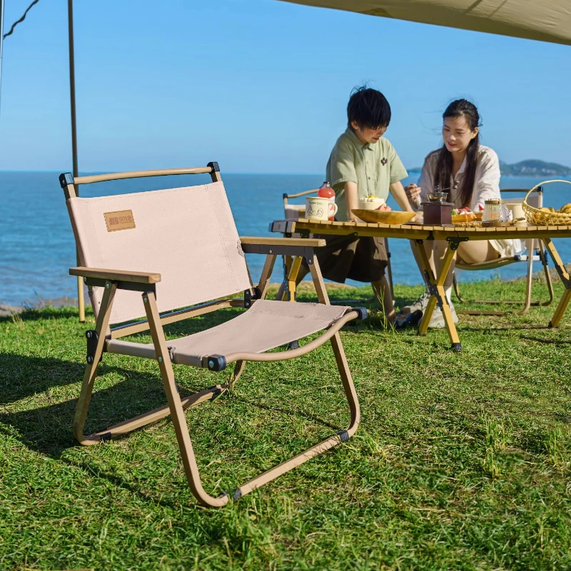 

Outdoor Chair Modern Ergonomic Design Foldable Wicker Frame Comfortable Sillas De Playa Seating for Patio Garden Balcony