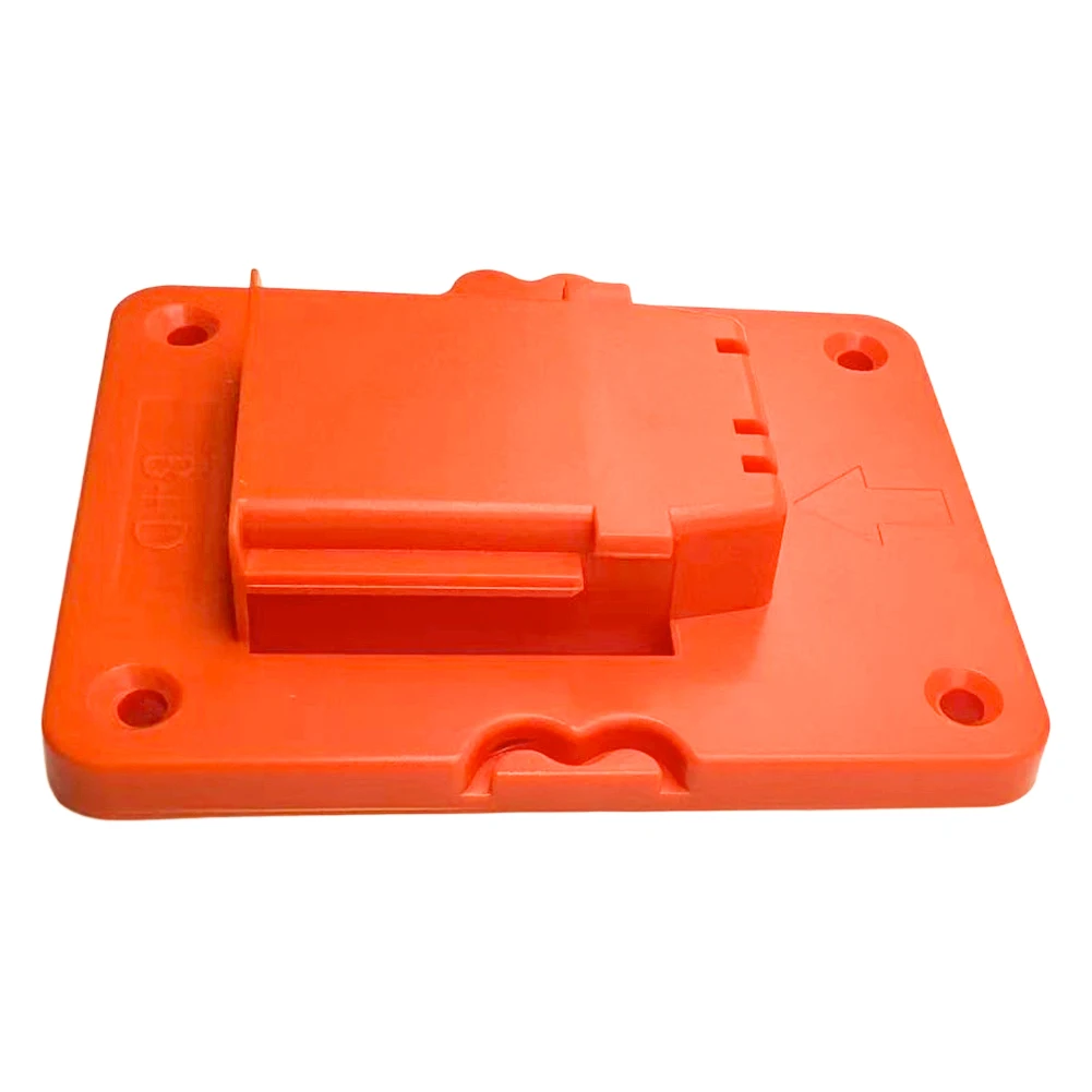 Quick Assembly Battery And Drill Holder Battery Rack Battery Organizer 20V Battery Rack Wall Mountable Compact Design