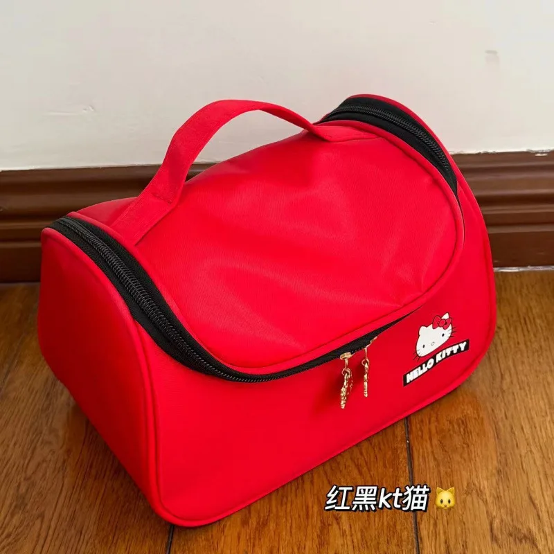 

Sanrio hello kitty makeup storage bag Handbag women travel Cosmetic Bag