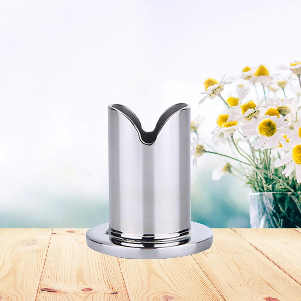 Premium Stainless Steel Toothpick Stand Integrally Formed Solid Structure Simple Fashionable Decorative Tableware for Dining