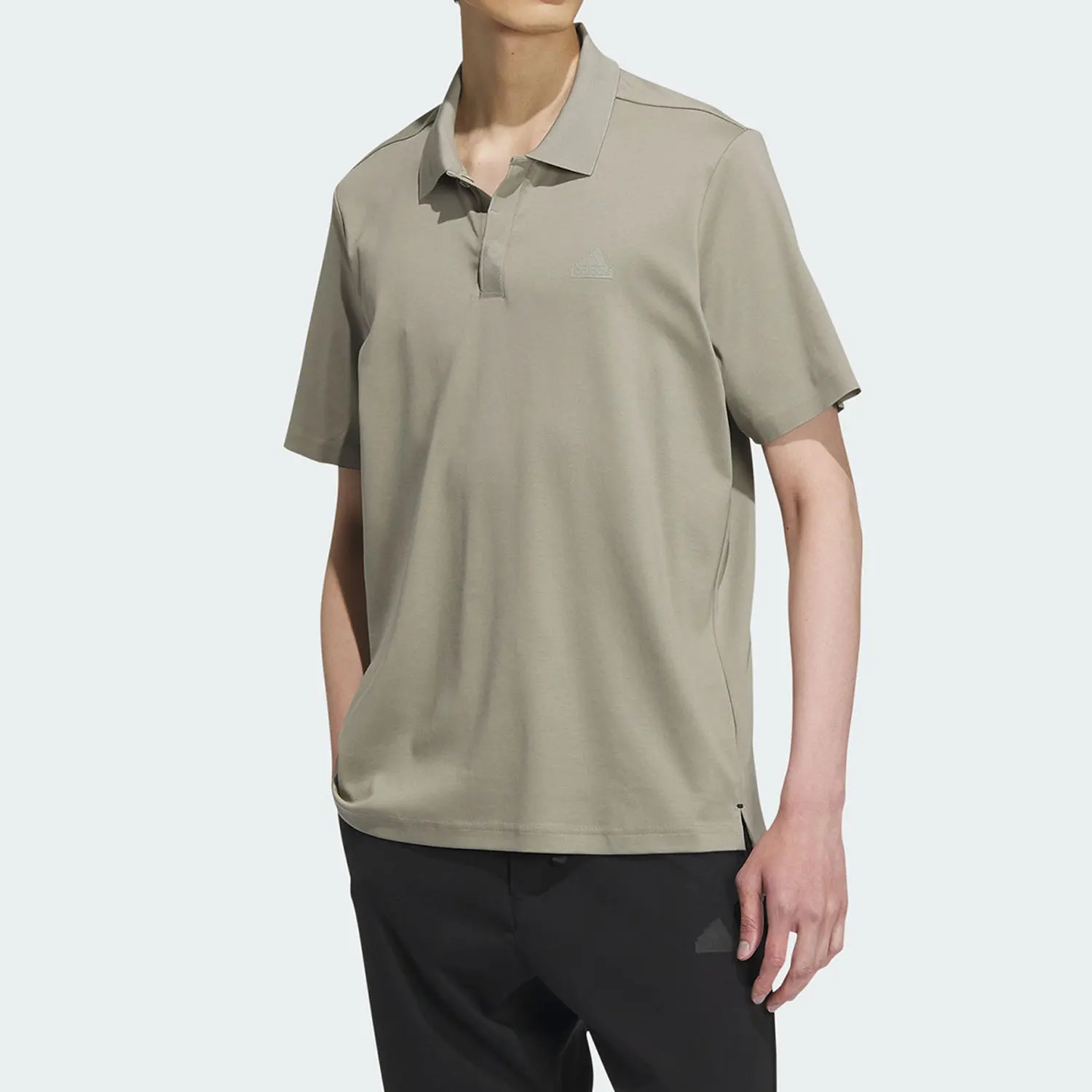 

Оригинальная мужская спортивная дышащая рубашка-поло Adidas New Season с коротким рукавом IS4949