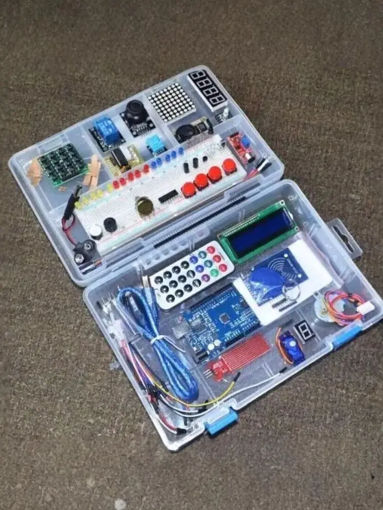 Zestaw startowy RFID Learn Suite Kit LCD 1602 Relay LED Ulepszona wersja zaawansowana dla Arduino Open Source Programowalny Robot DIY Kit — zdjęcie 2