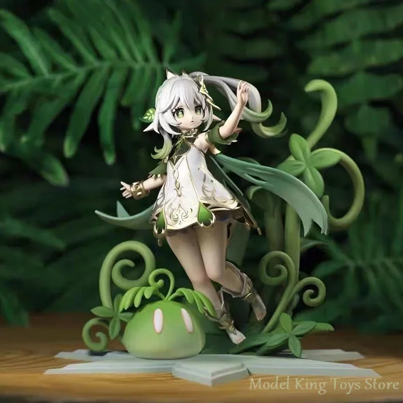 19cm Genshin Impact Figures Nahida Grass God Anime Figure Cute PVC Statue Collectible Model Desk Decoration Christmas Gift Toys