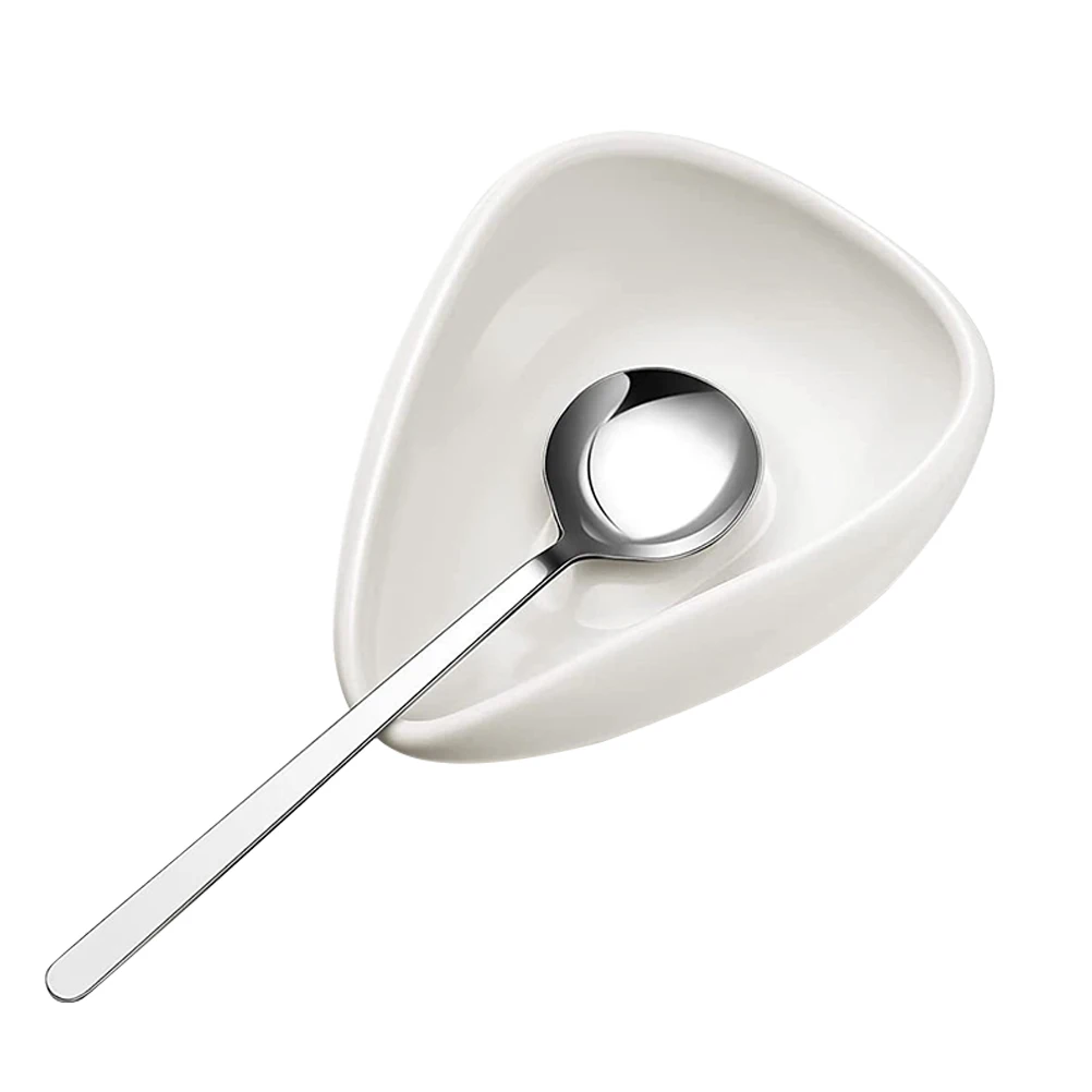 Комплект для измерения кофейных зерен из нержавеющей стали с ложкой и подносом