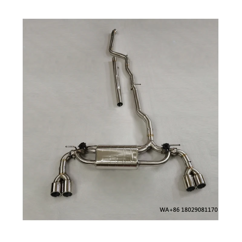 

Exhaust Pipe Catback Exhaust for 525i /528/530i 630i G38/G30 2.0T Stainless Steel Vacuum Valve Exhaust System