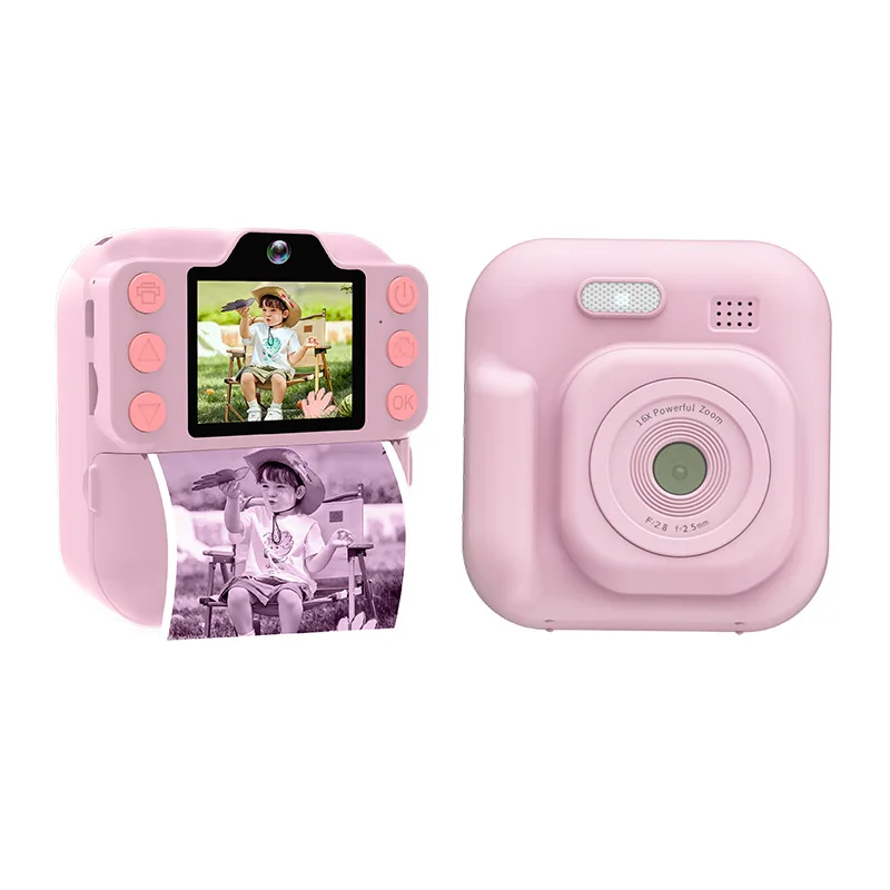 

Children's camera dual camera bluetooth multi-color printing camera girl birthday gift mobile phone printing Polaroid