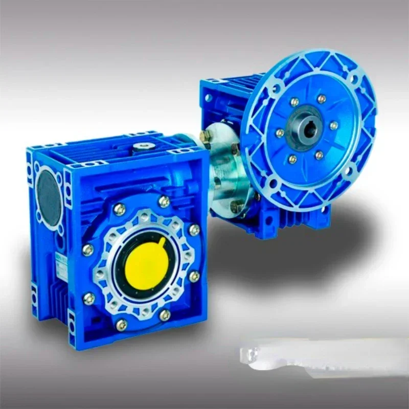 Hot Sales7.5~100 Ratio Small RV 075 Worm Gearbox For 0.25KW~4.0KW Electric Motor