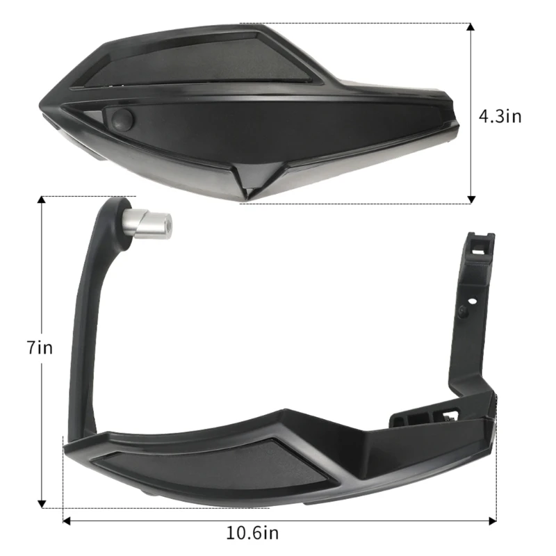 Hand Guard ATV for Can ATV 450 650 G2L G2S Wind Deflector Handlebar Guard Protectors Accessory